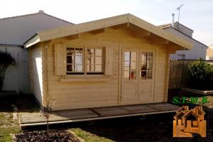 Chalet en bois stmb construction