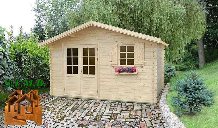 Chalet en bois RAISIN 14  