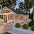 Chalets en bois 46 50m2 stmb construction