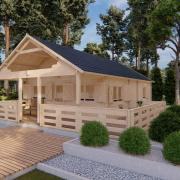 Chalets en bois 46 50m2 stmb construction