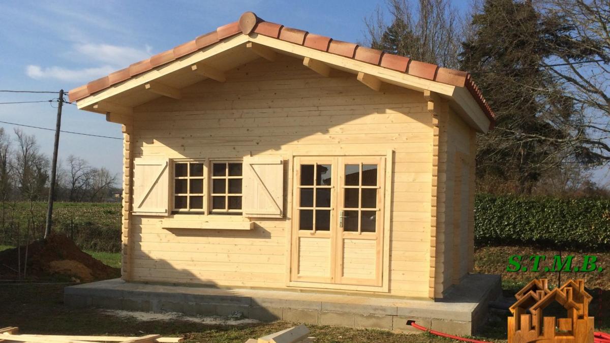 Chalets habitables avec mezzanine