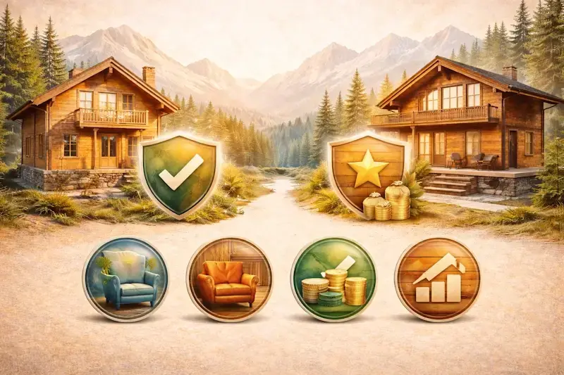 Choisir le bon bois pour un chalet selon durabilité, confort, budget et valeur du bien