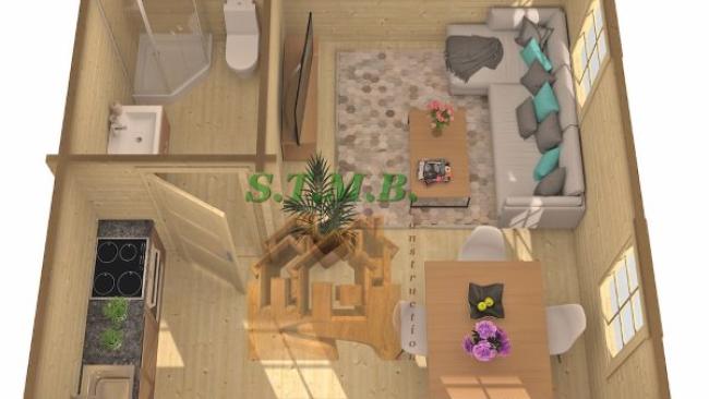 Le chalet en bois devient plus fonctionnel pour tous les usages