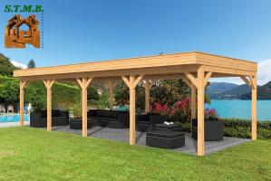 Choisir une pergola en bois stmb construction