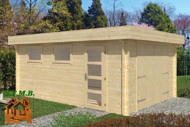 Garage bois en kit à installer soi-même | STMB Construction