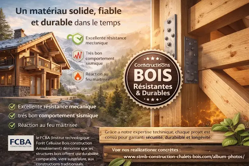Construction bois durable et resistante