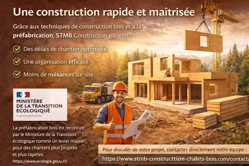 Construction bois rapide