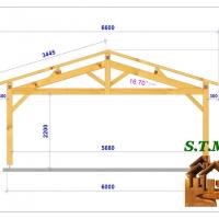 Coupe carport bois 1004 stmb construction