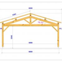 Coupe carport bois 1017 stmb construction