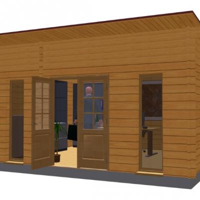 Ext 1 bureau jardin bois reims stmb construction