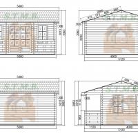 Facades chalet en bois malta 26 stmb construction