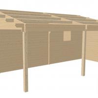 Garage bois carport aubiat 41m stmb construction