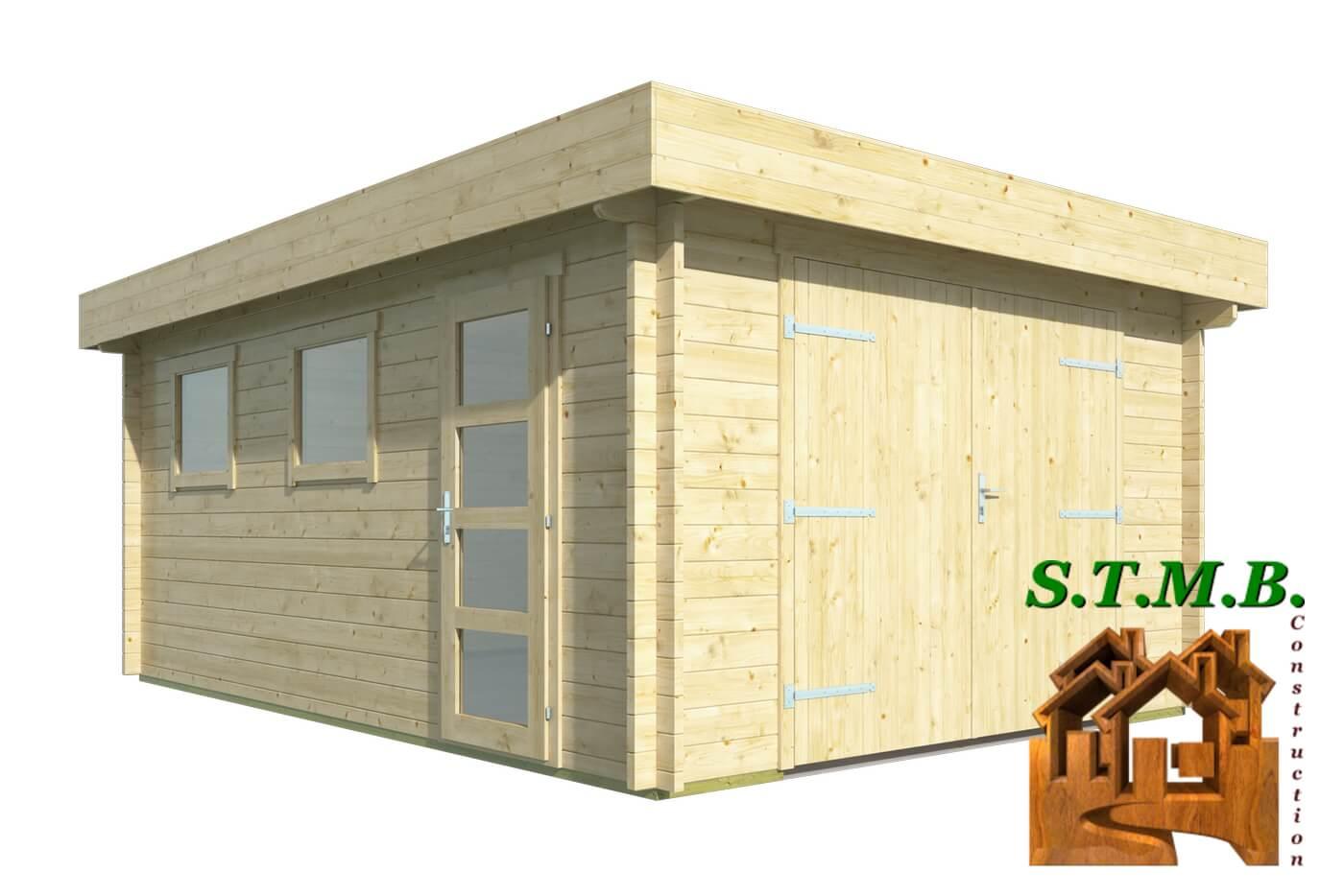 Garage bois sans permis stmb construction