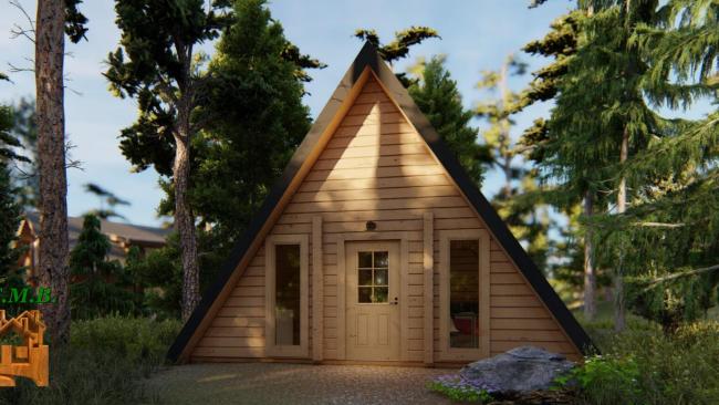 Tipis isolés / Chalets & Maisons en A