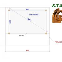 Implantation carport bois asymetrique 1001 stmb construction