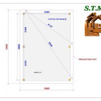 Implantation pergola bois 1023 stmb construction