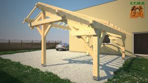 Installer une pergola en bois stmb construction