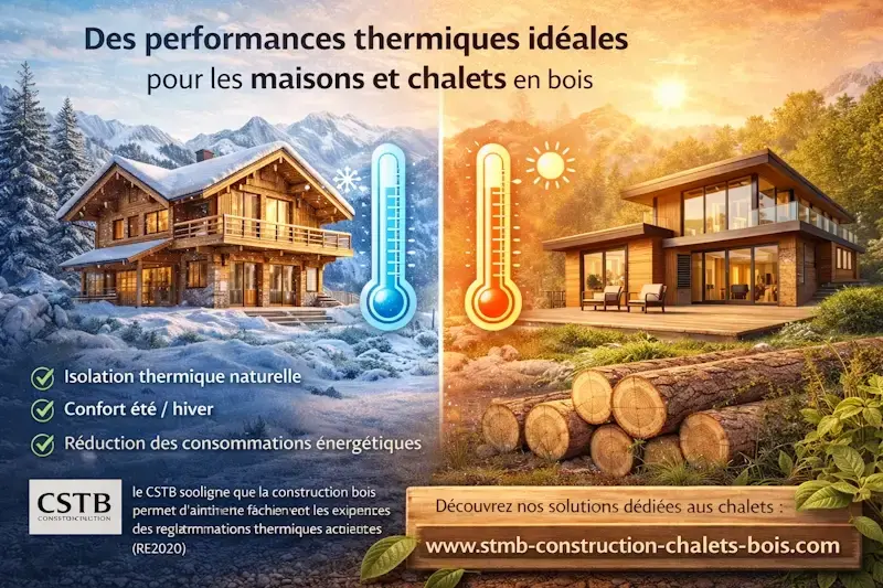 Isolation thermique maison bois