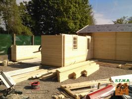 Le kit chalet bois facile a assembler stmb construction