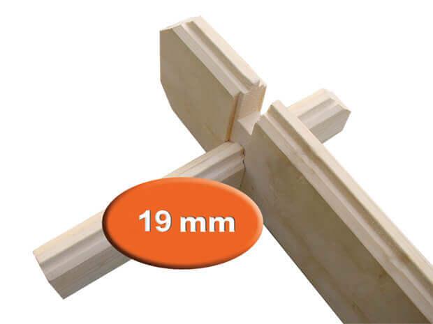 Madrier bois 19mm 1