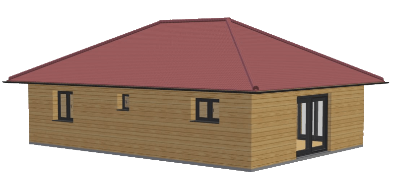 Maison bois 72m2 stmb construction 2