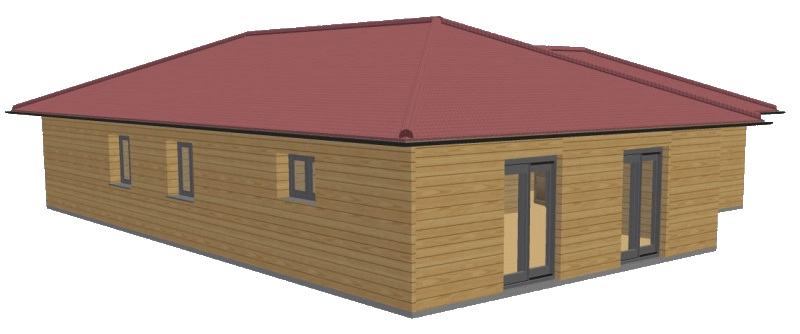 Maison en bois 120 stmb construction