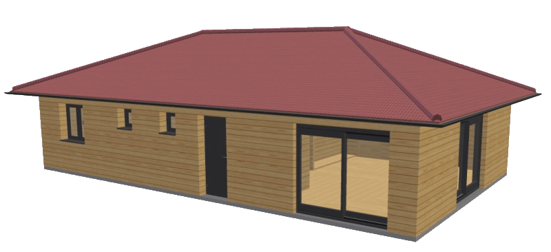 Maison en bois 84 stmb construction