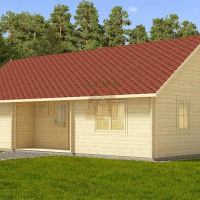 Maison en bois katryn 66m stmb construction