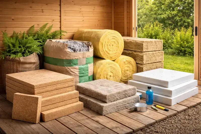 Materiaux isolation abri de jardin isolants naturels et classiques webp