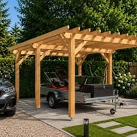 Pergola bois 1023 21 06 m2 douglas jardin stmb construction webp