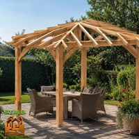Pergola bois 4 pans 1061 amenagement jardin stmb construction webp