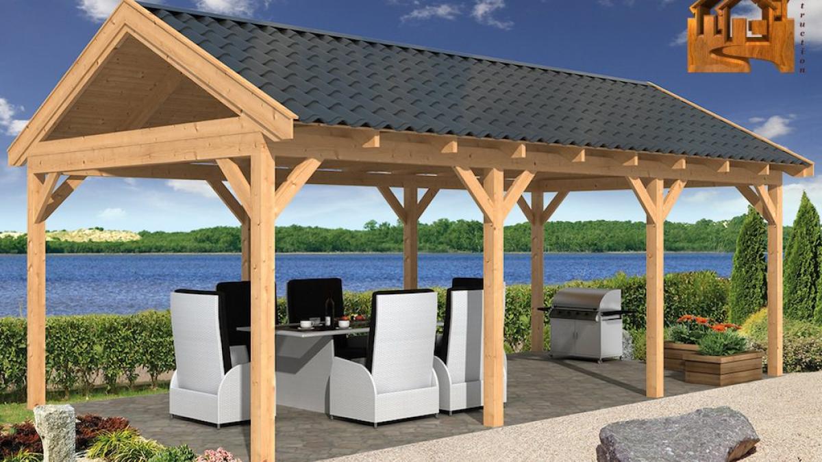 Agencer une pergola en bois avec STMB Construction