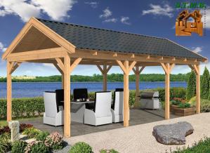 Pergola en bois stmb construction