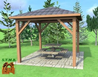 Pergolas bois edelweiss 3 3 stmb construction