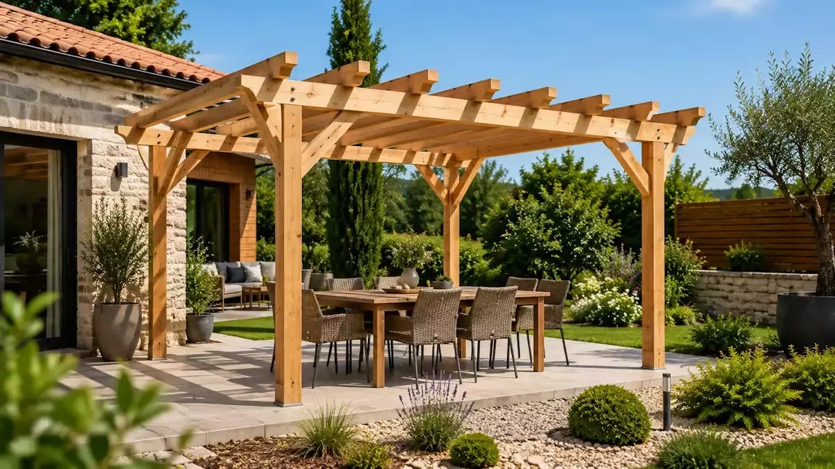 Pergolas bois en kit sur mesure stmb construction webp