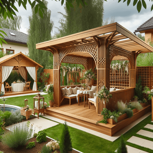 Aménager sa construction en bois pour les célébrations !