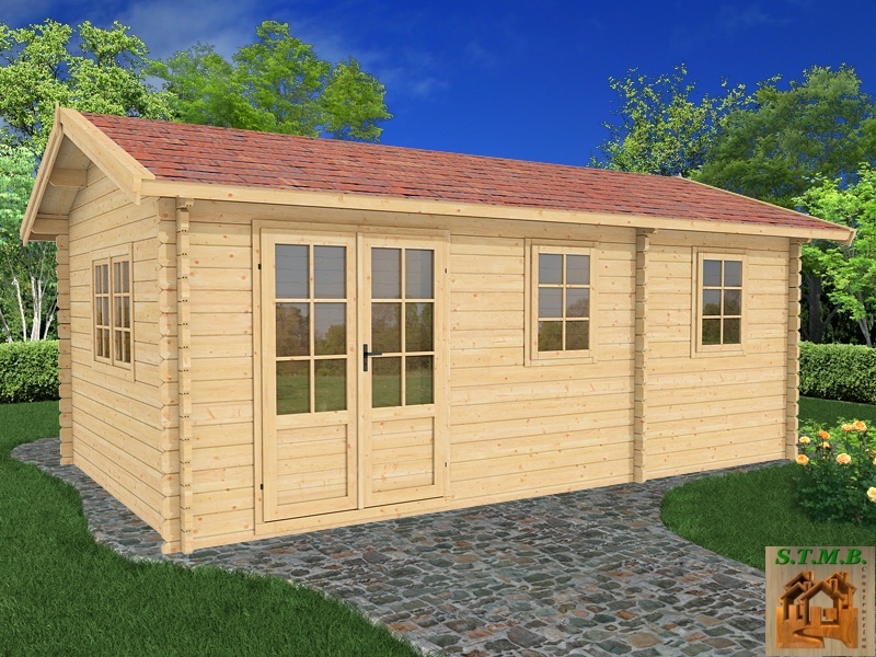 Chalet en bois sur mesure HÊTRE 22  