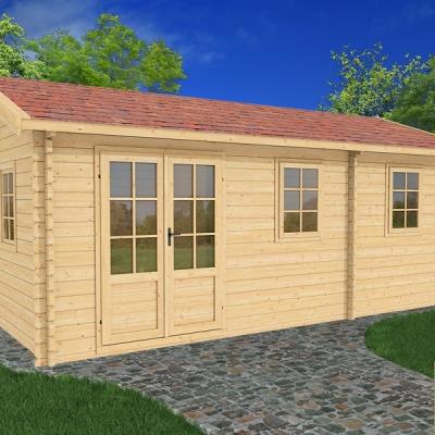 Chalet en bois sur mesure HÊTRE 22  