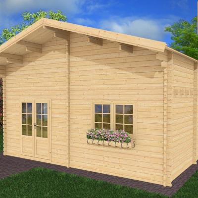 Ph1 kit chalet bois habitable loisirs mezzanine peuplier stmb construction 1