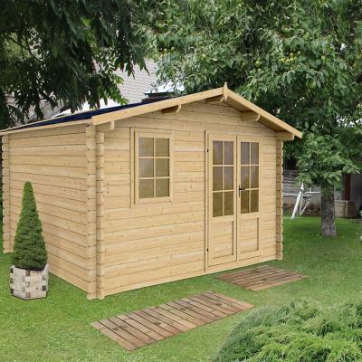 Ph1a kit chalet bois jardin pommier 10 12m stmb construction