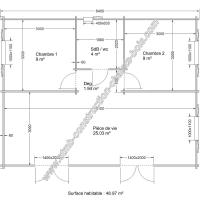 Ph2 hd plan chalets bois pardines 49 m2