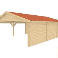 Ph2 kit abri voiture bois atelier grenadier 49m 44mm