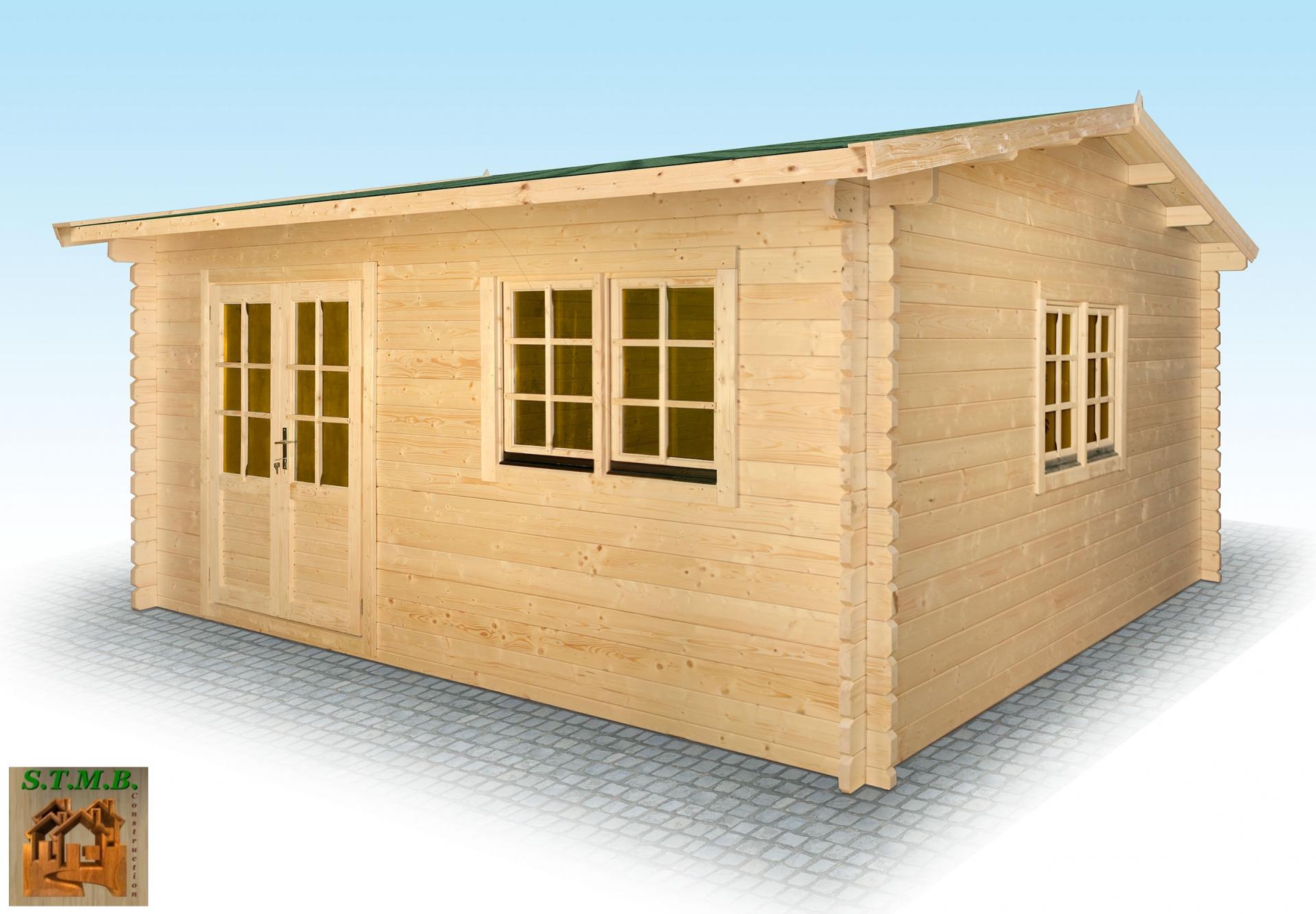 Chalet en bois HIBA 25  