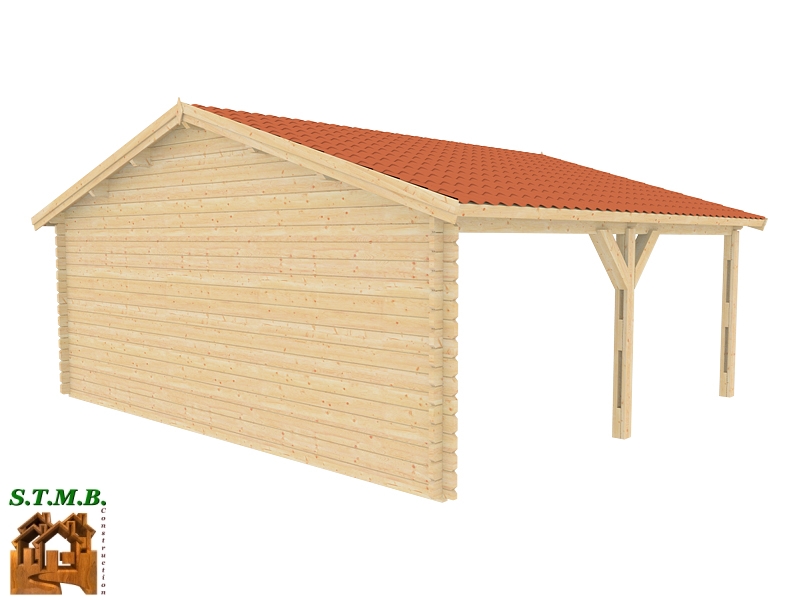 Ph4 kit abri bois voiture sorbier 35 44 stmb construction