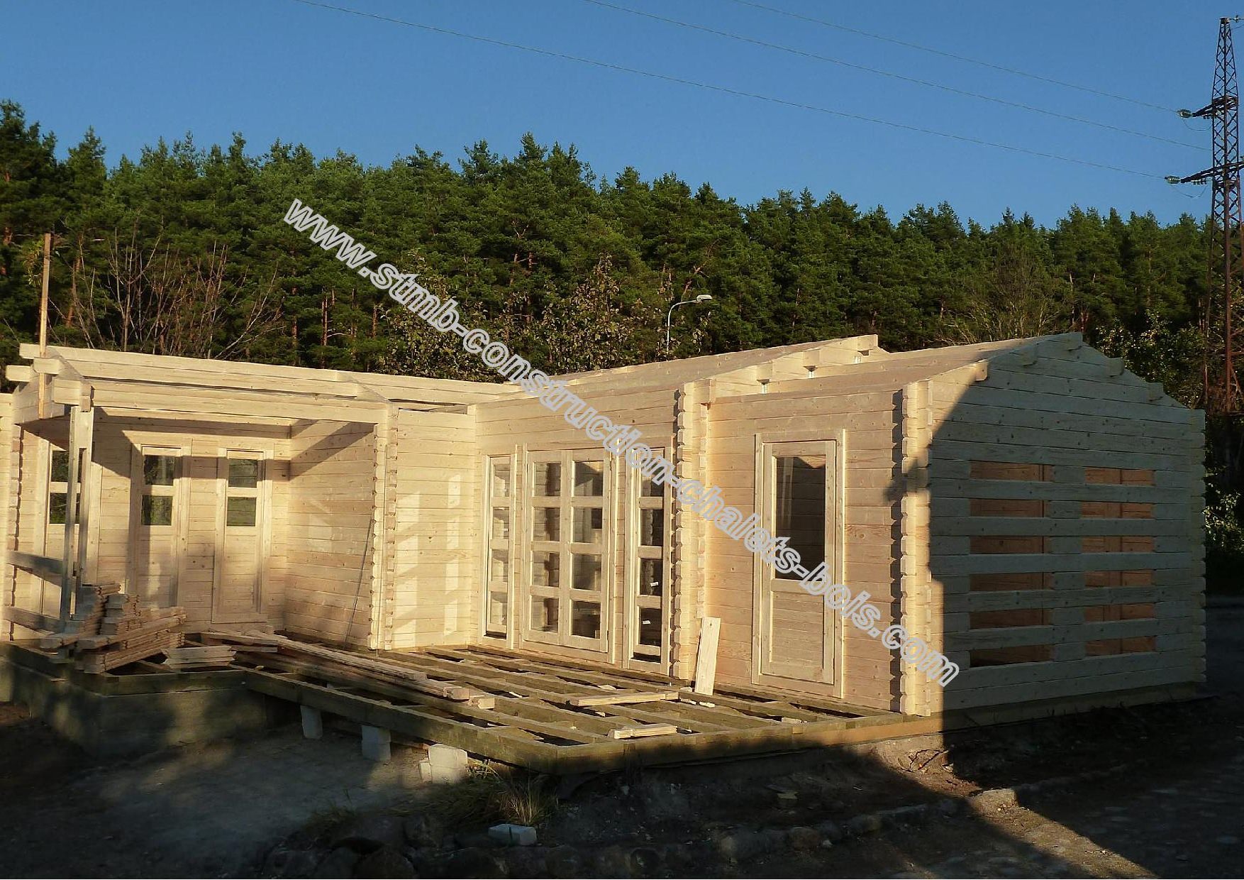 Ph5 hd chalet bois habitable chene stmb construction