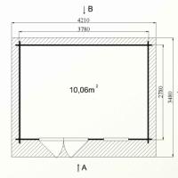 Ph5 kit chalet bois jardin pommier 10 12m stmb construction