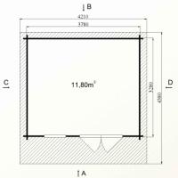 Ph5 kit chalet bois jardin raisin 12 stmb construction
