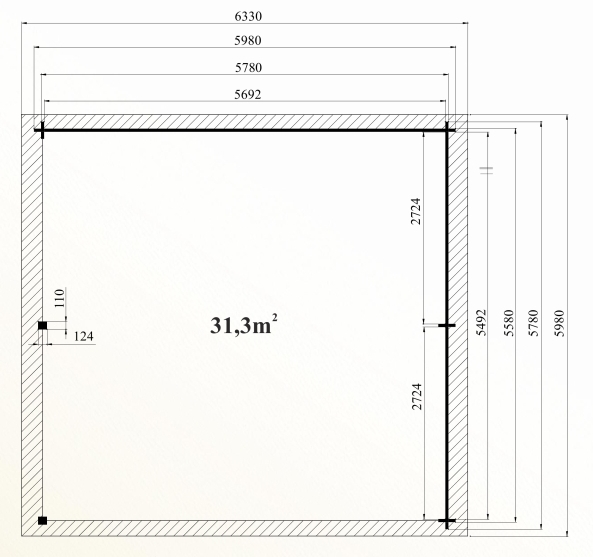 Ph7 plan kit abri bois voiture sorbier 35 44 stmb construction