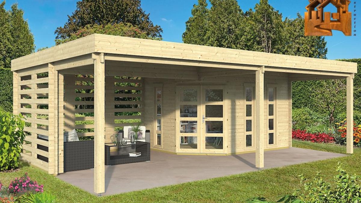 Cabane de jardin : terrasse et balcon ?