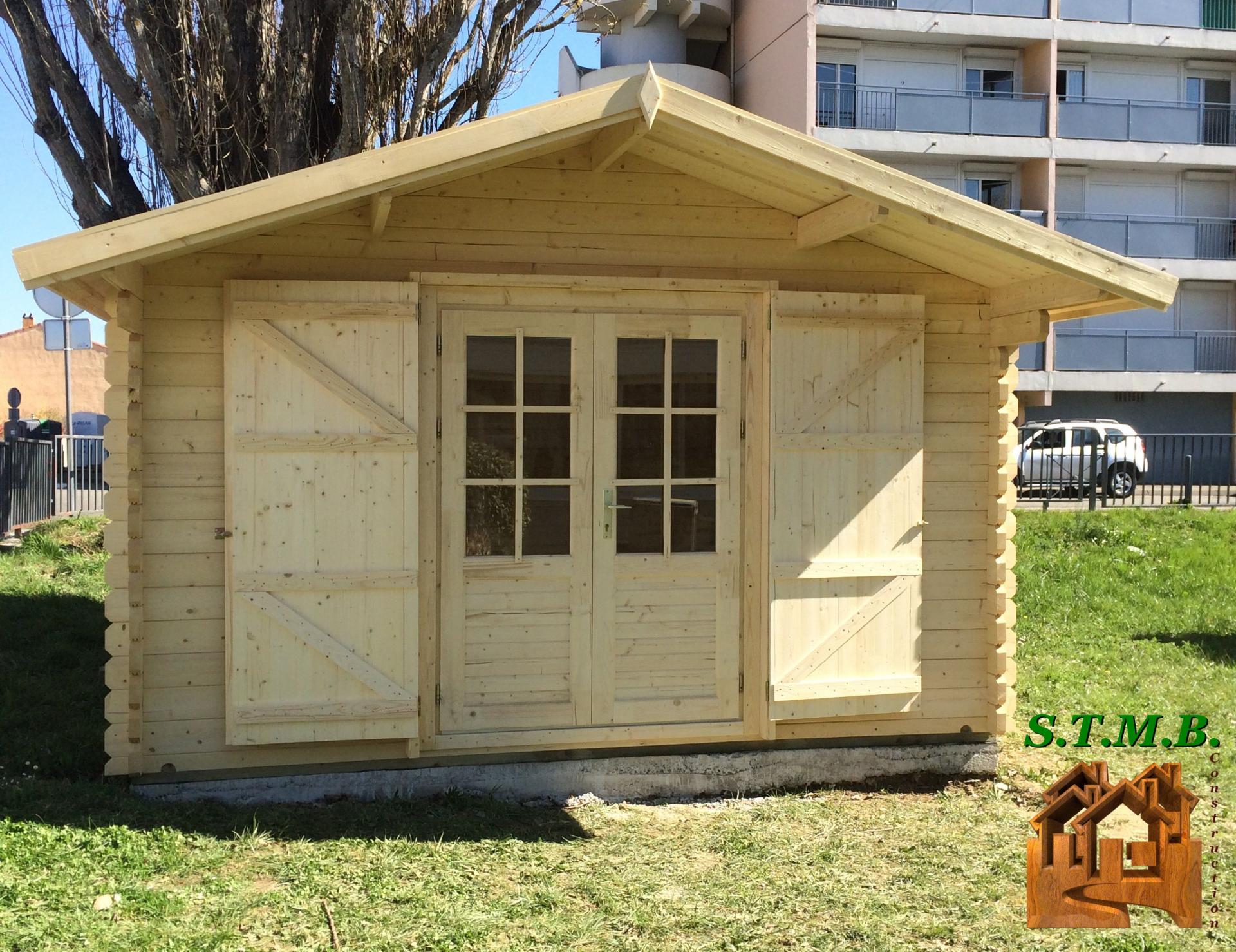 Chalet en bois PERPIGNAN 16  